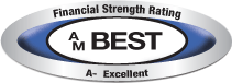 Financial Strength Rating AM Best A-Excellent